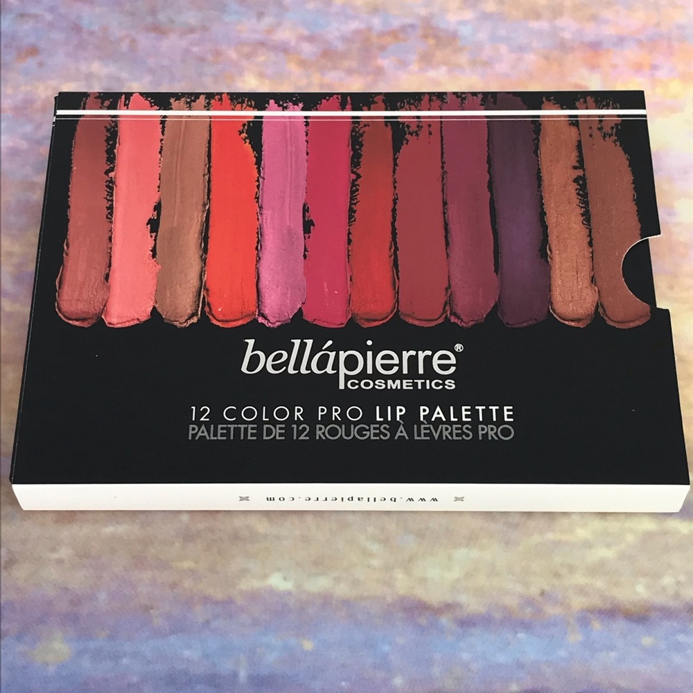 12 colors lip pallet Bellapierre